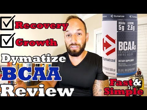 Bcaa 50/50 dymatize recovery supplement review