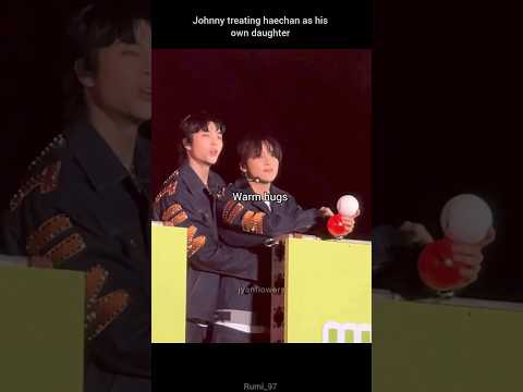 Johnny will be a great dad one day 💚 #johnny #haechan #nct127