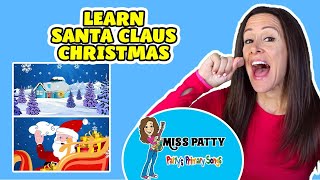 Santa Claus Christmas song for children, Snowflakes falling | Holiday Music | Patty Shukla |