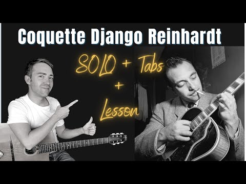 Coquette Django Reinhardt SOLO Lesson + Tabs