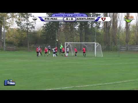 PTE PEAC - SZENTLŐRINCI SE II.    1 - 0 (0 - 0)