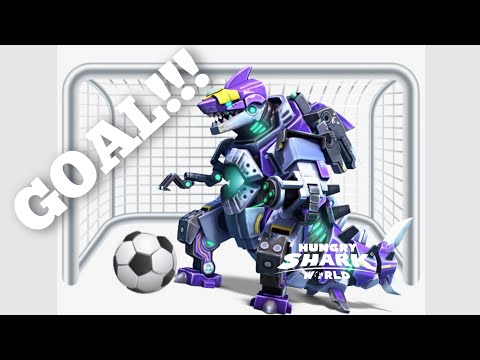 ALL 5 GOALS 🥅 MECHAJIRA!!! - Hungry Shark World