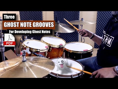 3 Ghost Note Grooves You Should Be Practicing 👻 - Pt1  (w/ PDF Download)