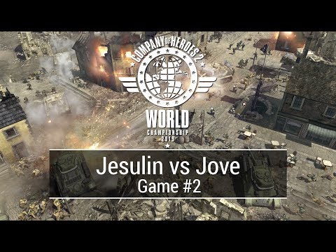 [COH2] World Championship 2019 | Jesulin vs Jove | Game 2