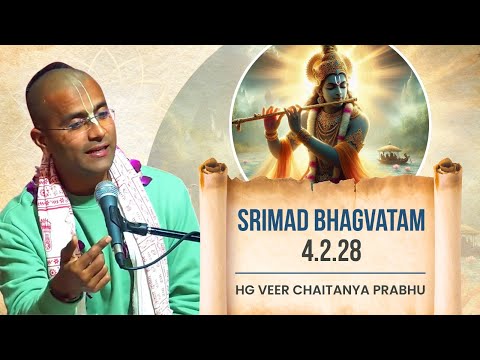 HG Veer Chaitanya Prabhu || SB 4.2.28 || ISKCON Dwarka || 6th June 2025