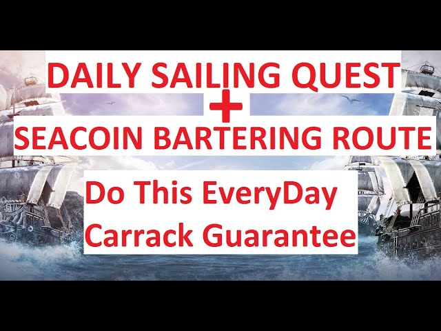 FULL Guide Efficient DAILY QUEST SAILING Route, Tips and Trick