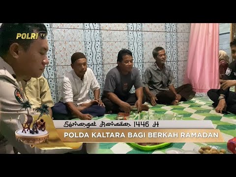 POLDA KALTARA BUKA PUASA BERSAMA DI DESA TANJUNG BUKA