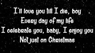 Ariana Grande - Not Just On Christmas (Christmas &amp; Chill) (Lyrics)