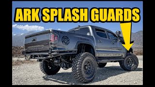 Most Tacoma Owners May Need This Replaced | HOW TO INSTALL ARK SPLASH GUARDS 2016-2023 TOYOTA TACOMA