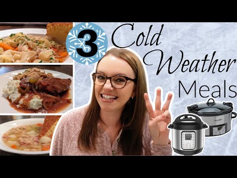 EASY COLD WEATHER DINNER IDEAS | DINNER INSPIRATION | WEEKNIGHT WINNER DINNERS | NO. 112
