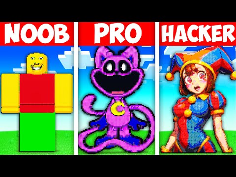 SHOCKING! Jamesy's Dad VS Catnap - NOOB vs PRO vs HACKER Minecraft