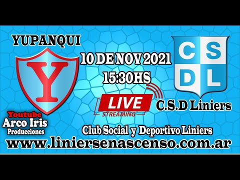 10 de nov 15:30hs Yupanqui vs Liniers en vivo