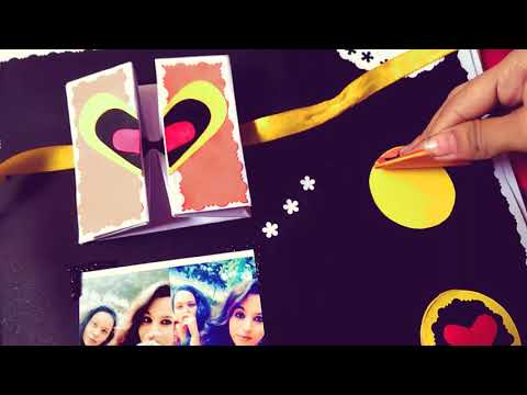 Birthday scrapbook 🌸 for bestfriend 👭