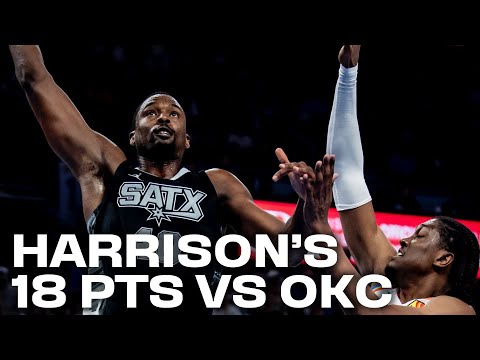 Harrison Barnes' 18 Points vs Oklahoma City Thunder