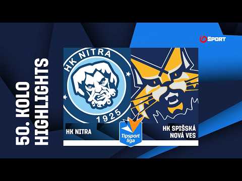 50. kolo: HK Nitra - HK Spišská Nová Ves 5:3 (2:2, 3:0, 0:1)