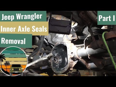 Jeep Wrangler: Front Inner Axle Seals - Part I