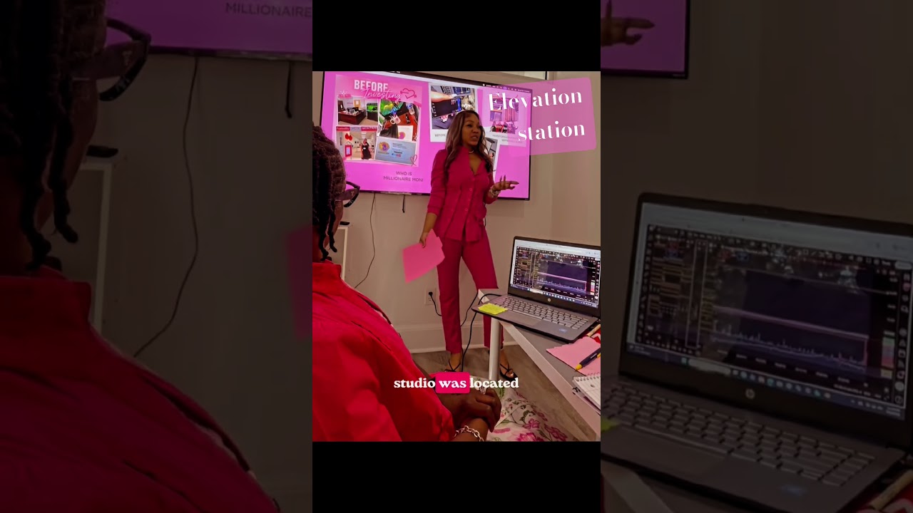 ✨The Chart Room Intensive Atlanta✨ #reels #wallstreet #daytrading #pink #women #fitnessentrepreneur