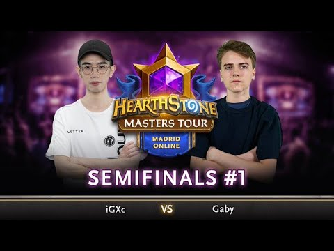 iGXc vs Gaby | Semifinal | Hearthstone Masters Tour Online: Madrid