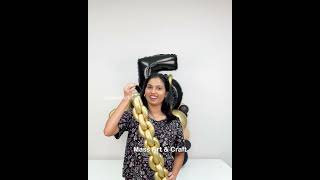 How to make Balloon Chain for Bouquet