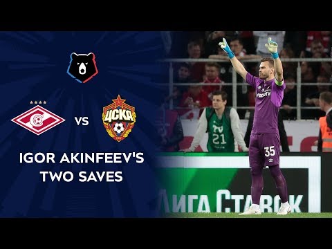 Igor Akinfeev's Amazing Saves Against Spartak | RPL 2019/20