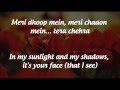 Tu Hi Rab Tu Hi Dua - Lyrics English Translation (Dangerous Ishq 2012)