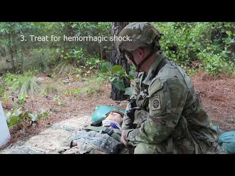 M6: Evaluate and Treat a Casualty for a Spinal Injury and Shock