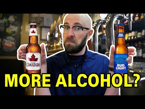 Does Canadian Beer Really Contain More Alcohol than Beer Made in the United States? Video