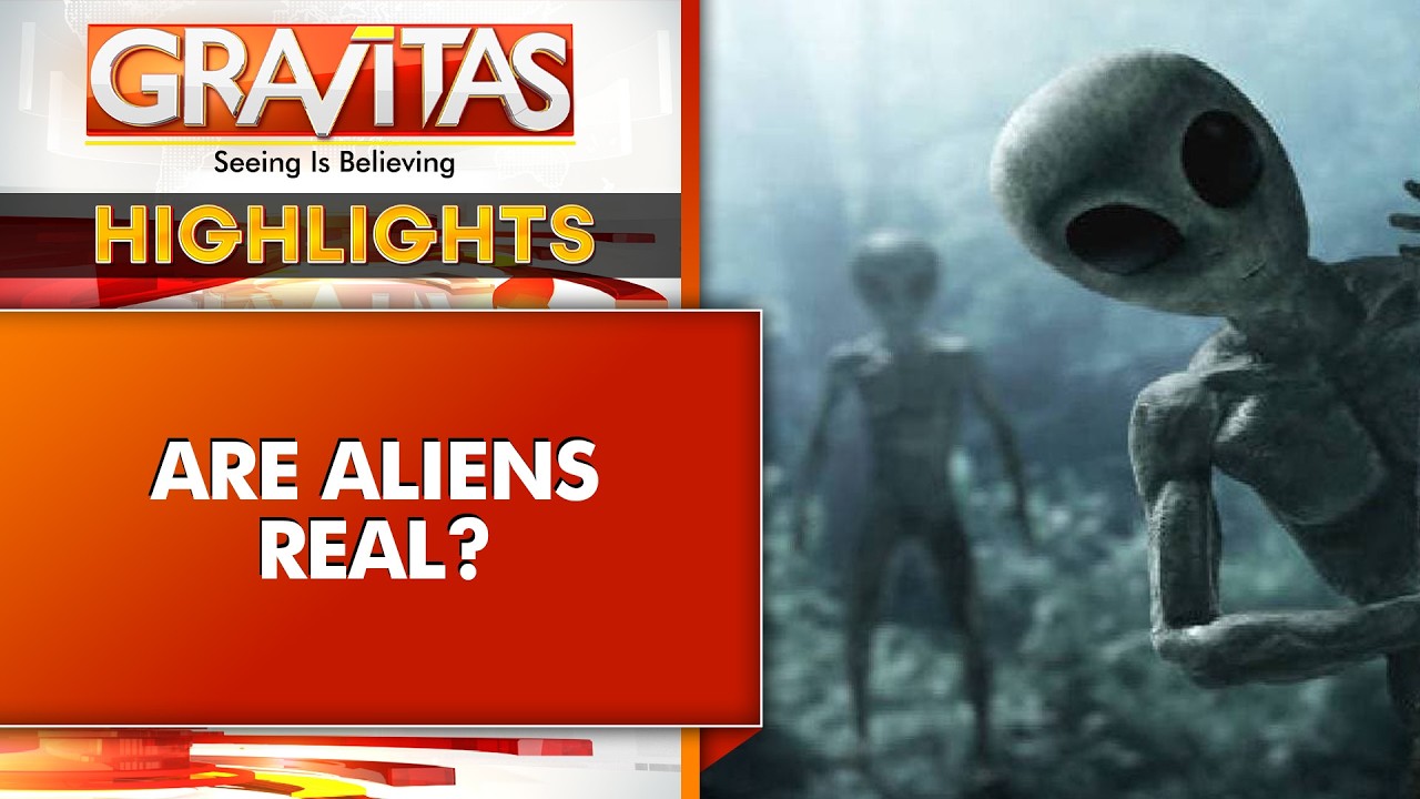 Trump Releases 'Alien Files': Mystery of UFOs Decoded | GRAVITAS HIGHLIGHTS