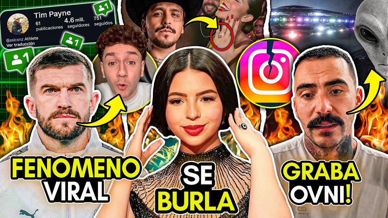 ANGELA se BURLA!? INFLUENCER capta OVNI en BRASIL! El CASO de TIM PAYNE! HACKEO masivo!