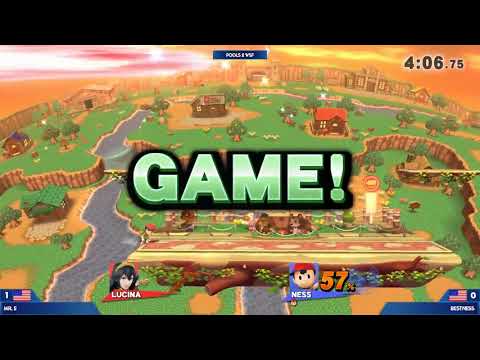W2W | Mr E (Lucina) vs BestNess (Ness) - R2 Pools