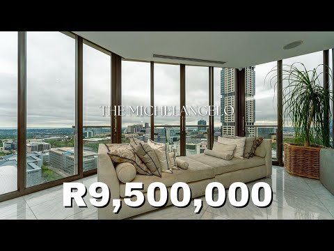 Inside the ICONIC MICHELANGELO HOTEL in Sandton | APARTMENT TOUR