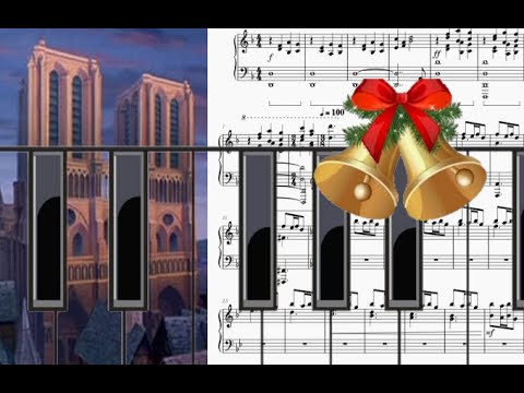 Carol of the Bells of Notre Dame Voctave Piano Arrangement with Sheet Music