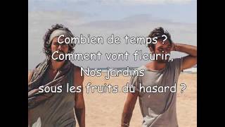 fréro delavega- autour de moi  karaoké