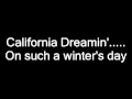 California Dreamin' - The Mamas & The Papas ...