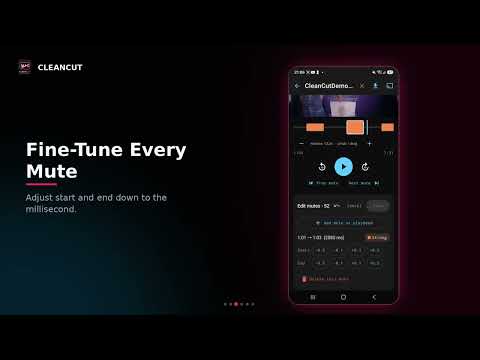 CleanCut: Mute Video Swearing video thumbnail