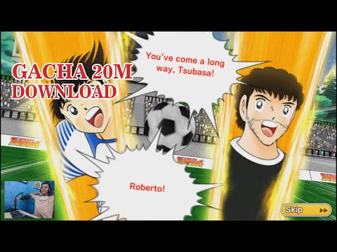 EZZ NO DRAMA GACHA 20M DL WORLDWIDE STEP 1 - 4 - CAPTAIN TSUBASA DREAM TEAM