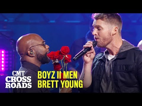 'I’ll Make Love To You' by Boyz II Men & Brett Young | CMT Crossroads