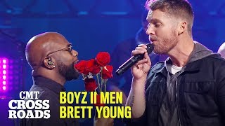 &#39;I’ll Make Love To You&#39; by Boyz II Men &amp; Brett Young | CMT Crossroads