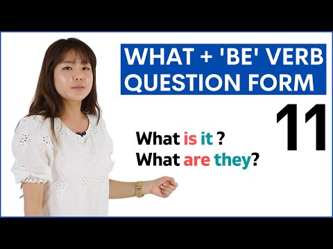 What + 'be' Verb English Questions | Basic English Grammar Course