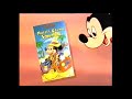 Disney Köpfilm Musses Galna Sommar Reklam Hyrfilm VHS Trailer