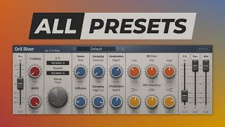 Video thumbnail for Oril River || FREE VST/AU Reverb Plugin || All Presets Demo (No Talking) by Sound Codex
