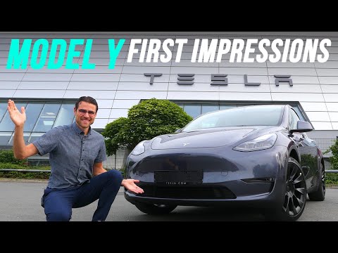2022 Tesla Model Y (LR) facelift REVIEW the German way! 🇩🇪