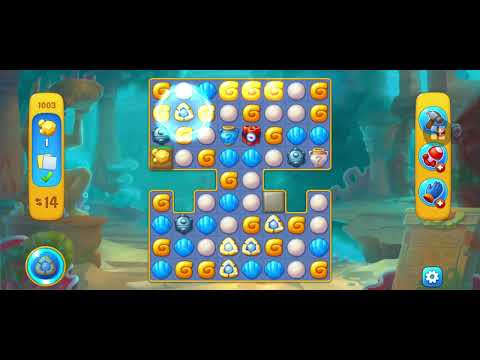 Level - 1003 Complete - FishDom  - GamePlay