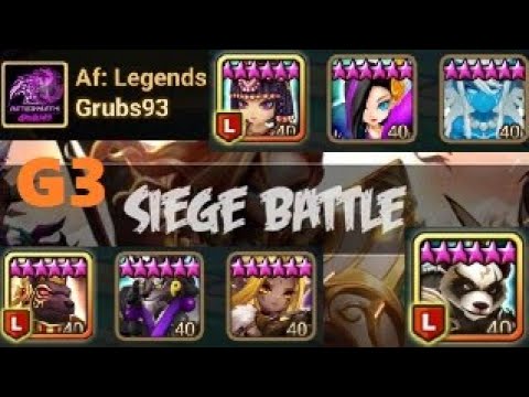 High G3 Siege [EU] PLAYING NO META TEAM !This TIAN LANG Def TILT ME !!  AF Legends Vs Teikou Vs NaCI