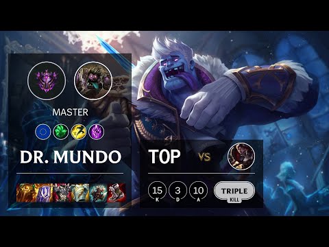Dr. Mundo Top vs Darius - EUW Master Patch 11.9