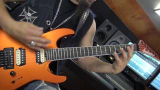 ADRENALINE MOB - Mike Orlando &quot;King Of The Ring&quot; (Guitar Play Through)