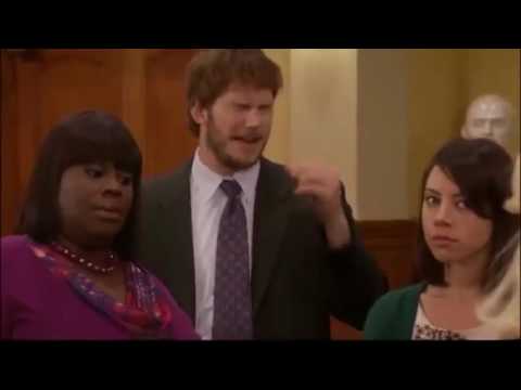 Parks and Rec. My favorite Chris Pratt Bloopers and Improvised Lines.