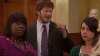 Parks and Rec. My favorite Chris Pratt Bloopers and Improvised Lines.