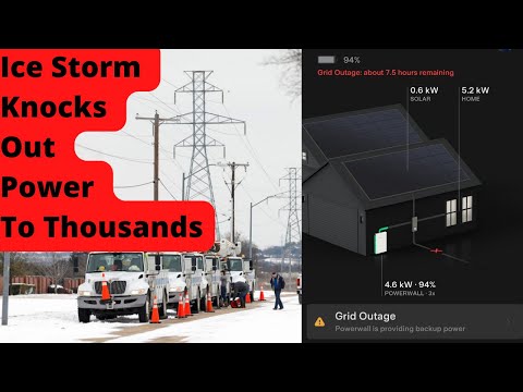 Tesla Powerwall Saves The Day Again | Winter Storm Landon 🧊