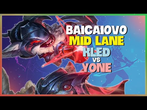 Challenger Kled MID Showcase: Baicaiovo's Flawless Strategy! (Engsub)